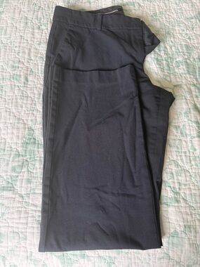 Ann Taylor Navy Straight Dress Pants